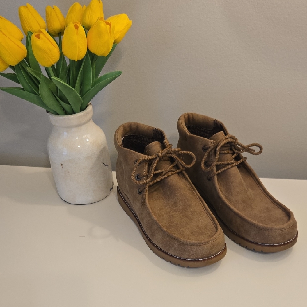 Skechers Women's Brown Lace Up Boots